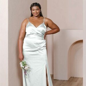 Revelry Rory Satin Dress
